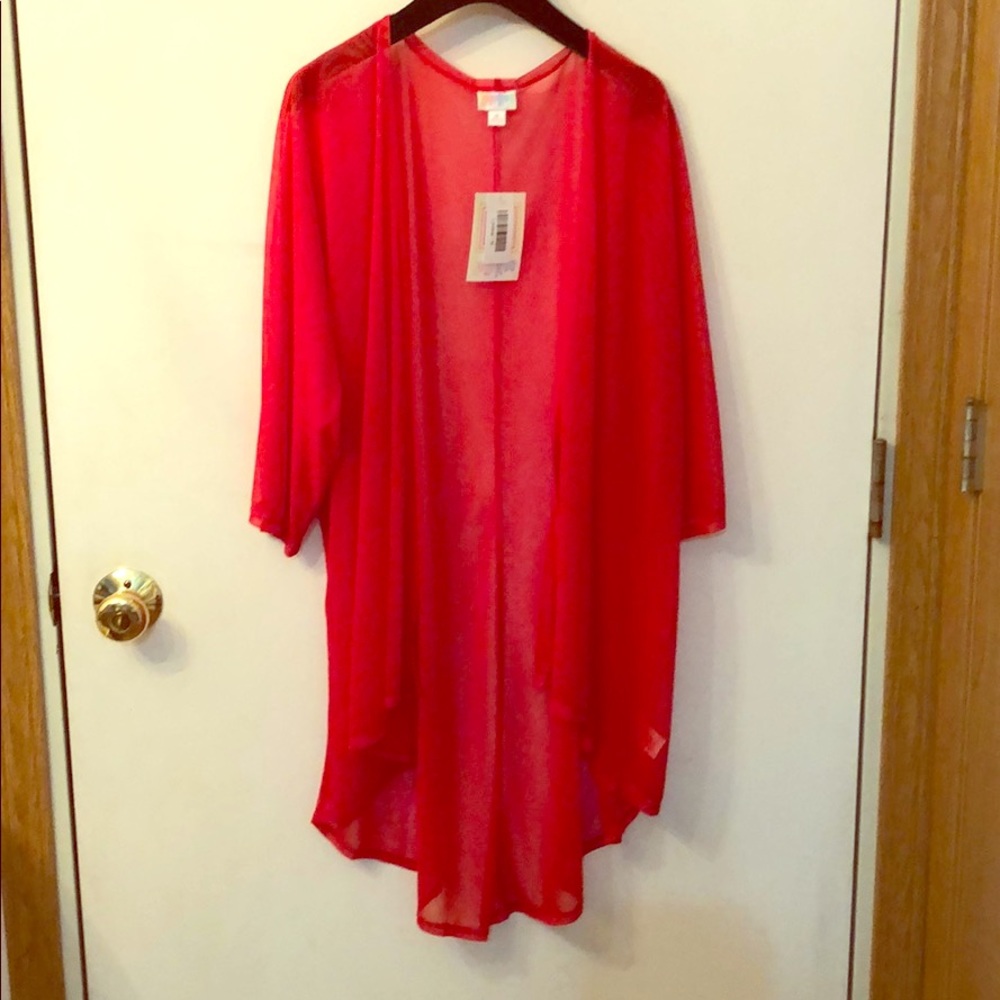 NWT Red Lularoe Lindsay Size M